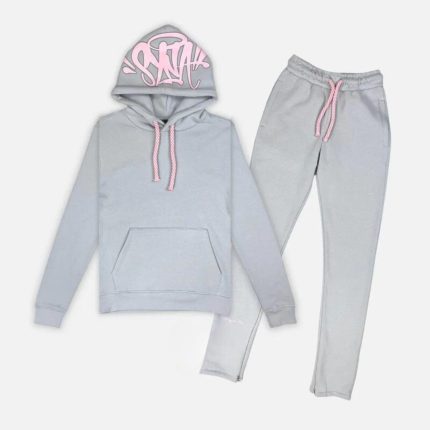 Synaworld Tracksuit - Gris / Rose