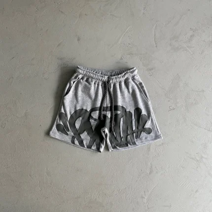 Synaworld ‘Syna Logo’ Shorts - Gray and Black