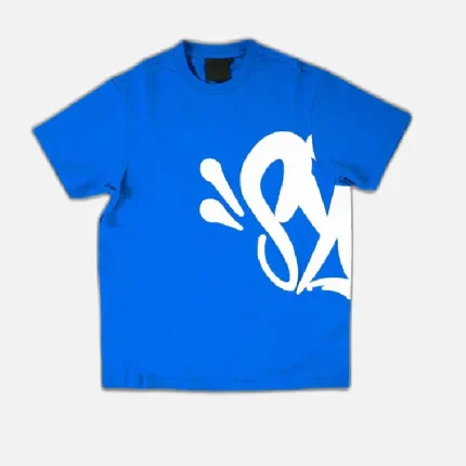 Synaworld ‘Syna Logo’ T-Shirt Blue 2